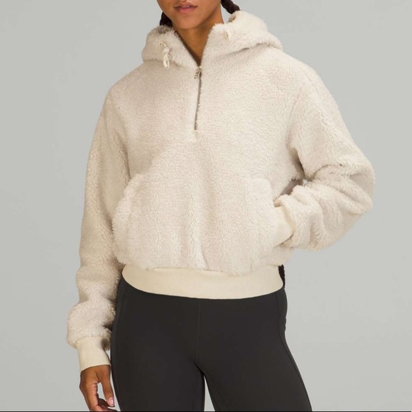 lululemon athletica Sweaters - Lululemon Textured Fleece 1/2 Zip